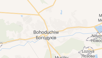 Bohoduchiw - szczegółowa mapa Google
