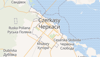 Czerkasy - szczegółowa mapa Google
