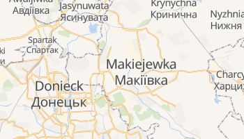 Makiejewka - szczegółowa mapa Google