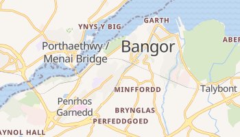 Bangor - szczegółowa mapa Google