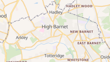 High Barnet - szczegółowa mapa Google