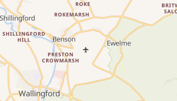 Benson - szczegółowa mapa Google