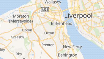 Birkenhead - szczegółowa mapa Google