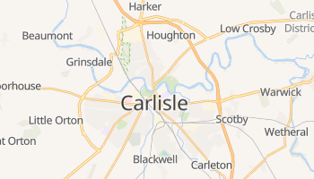 Carlisle - szczegółowa mapa Google