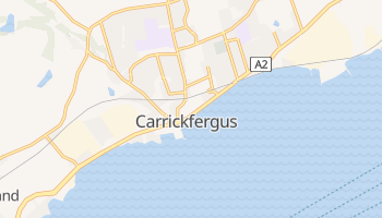 Carrickfergus - szczegółowa mapa Google