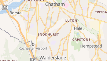 Chatham - szczegółowa mapa Google