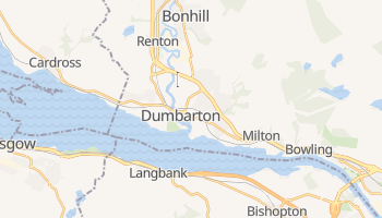 Dumbarton - szczegółowa mapa Google