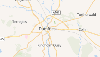 Dumfries - szczegółowa mapa Google