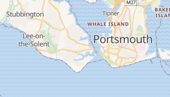 Gosport - szczegółowa mapa Google