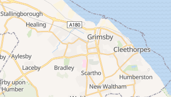 Grimsby - szczegółowa mapa Google
