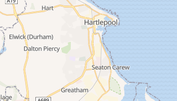 Hartlepool - szczegółowa mapa Google