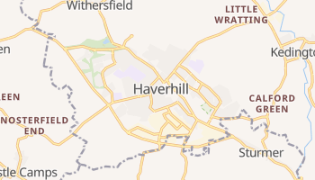 Haverhill - szczegółowa mapa Google