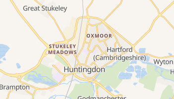 Huntingdon - szczegółowa mapa Google