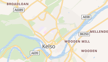 Kelso - szczegółowa mapa Google