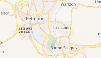 Kettering - szczegółowa mapa Google