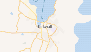 Kirkwall - szczegółowa mapa Google