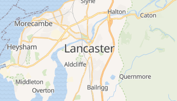 Lancaster - szczegółowa mapa Google