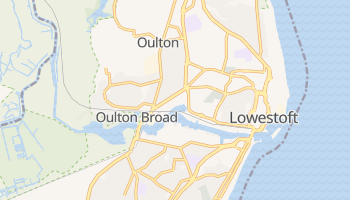 Lowestoft - szczegółowa mapa Google