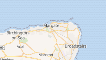 Margate - szczegółowa mapa Google