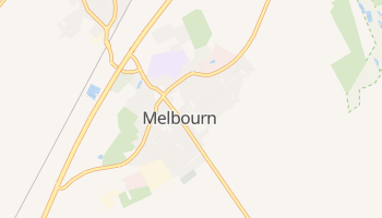 Melbourne - szczegółowa mapa Google