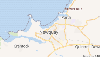 Newquay - szczegółowa mapa Google