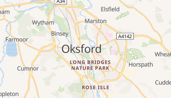 Oksford - szczegółowa mapa Google