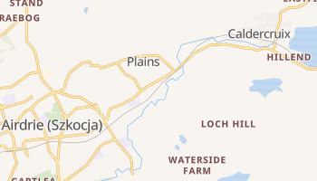 Plains - szczegółowa mapa Google
