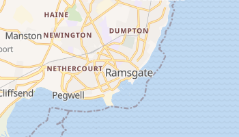 Ramsgate - szczegółowa mapa Google