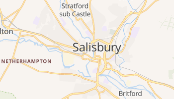 Salisbury - szczegółowa mapa Google