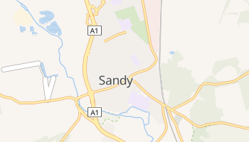 Sandy - szczegółowa mapa Google