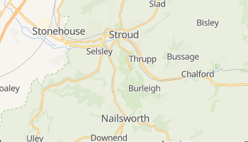 Stroud - szczegółowa mapa Google