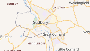 Sudbury - szczegółowa mapa Google