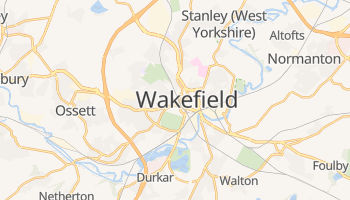 Wakefield - szczegółowa mapa Google