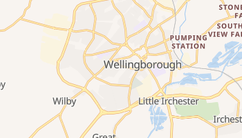 Wellingborough - szczegółowa mapa Google