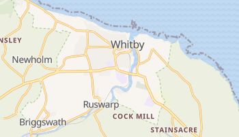 Whitby - szczegółowa mapa Google