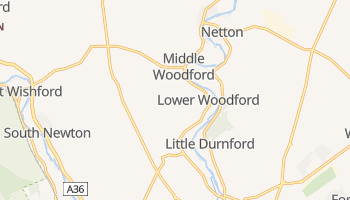 Woodford - szczegółowa mapa Google