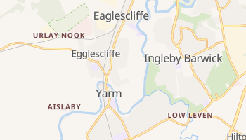Yarm - szczegółowa mapa Google