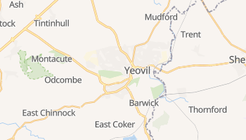 Yeovil - szczegółowa mapa Google