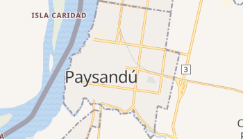 Paysandú - szczegółowa mapa Google