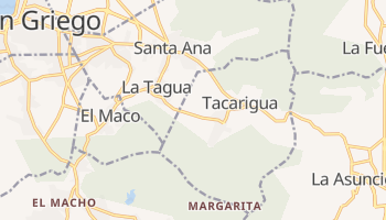 Acarígua - szczegółowa mapa Google