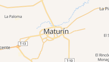 Maturín - szczegółowa mapa Google