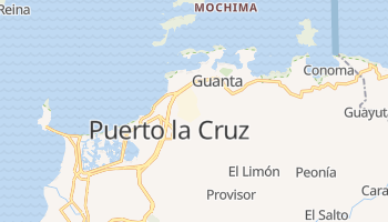 Puerto la Cruz - szczegółowa mapa Google
