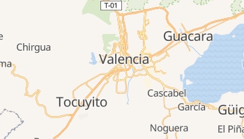 Walencja - szczegółowa mapa Google