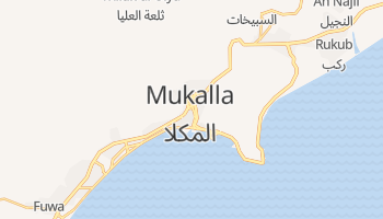 Al-Mukalla - szczegółowa mapa Google