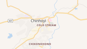 Chinhoyi - szczegółowa mapa Google