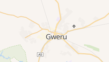 Gweru - szczegółowa mapa Google
