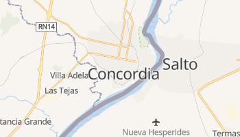 Mapa online de Concordia para viajantes