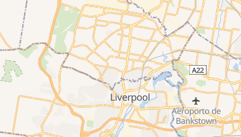 Mapa online de Liverpool para viajantes