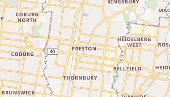 Mapa online de Preston para viajantes