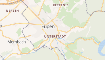 Mapa online de Eupen para viajantes